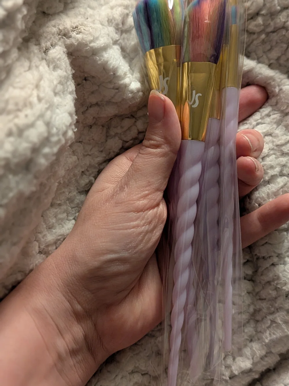 New 5 Piece Unicorn Makeup Brushes